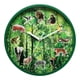 thumbnail image 3 of Reloj de pared con llamadas de animales cada hora con 12 sonidos diferentes, ligero para decoración de sala de estar, funciona con pilas, redondo de 3, 3 of 5