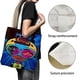 thumbnail image 3 of Moon Girl Bolso de tela con estampado de lienzo para mujer, bolsa de compras reutilizable y estética, con cremallera interior, regalo para mujer,38*45cm., 3 of 6