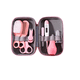 thumbnail image 5 of Kit de Cuidado e Higiene Para Bebés Estuche Rosa y Azul Termómetro Cortaúñas Nariz Limpia, 5 of 5