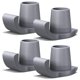 thumbnail image 1 of Deslizadores para Andadores HOIGRBOM paquete de 4 para tubos de 1‑1/8", 1 of 6