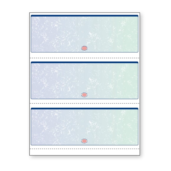 Papel para impresión de cheques DocuGard Premier Prismatic, 500 hojas