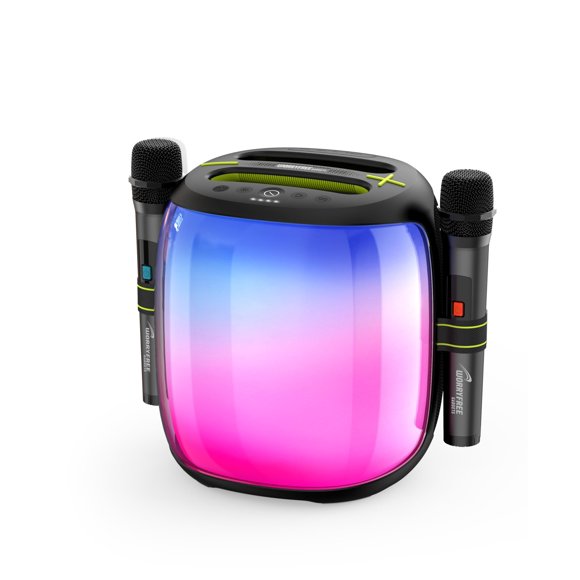 Bocina Bluetooth portátil 100W con TWS y micrófonos | WorryFree Gadgets