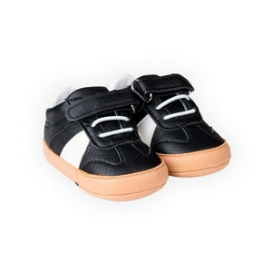 Zapatillas Recién Nacido Niño Negro Pillin