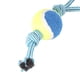 thumbnail image 2 of Juguete Cuerda con Pelota Mascotas Azul, 2 of 3