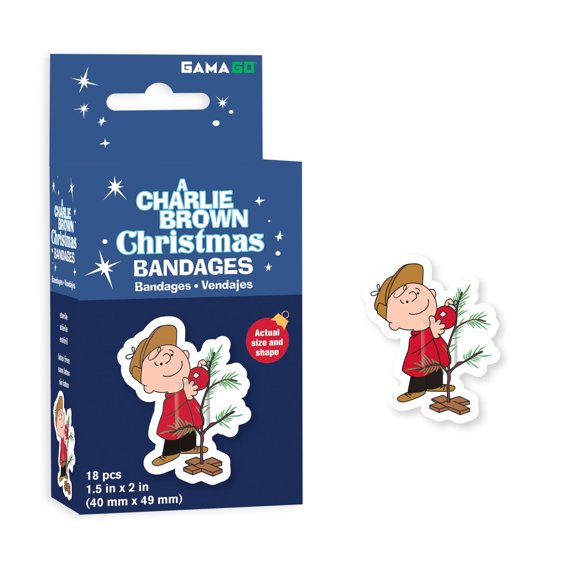 Vendajes GAMAGO A Charlie Brown Christmas para niños y niños
