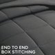 thumbnail image 5 of Juego de edredón UGG Leonora Lightweight Down Alt King Grey Grey, 5 of 8