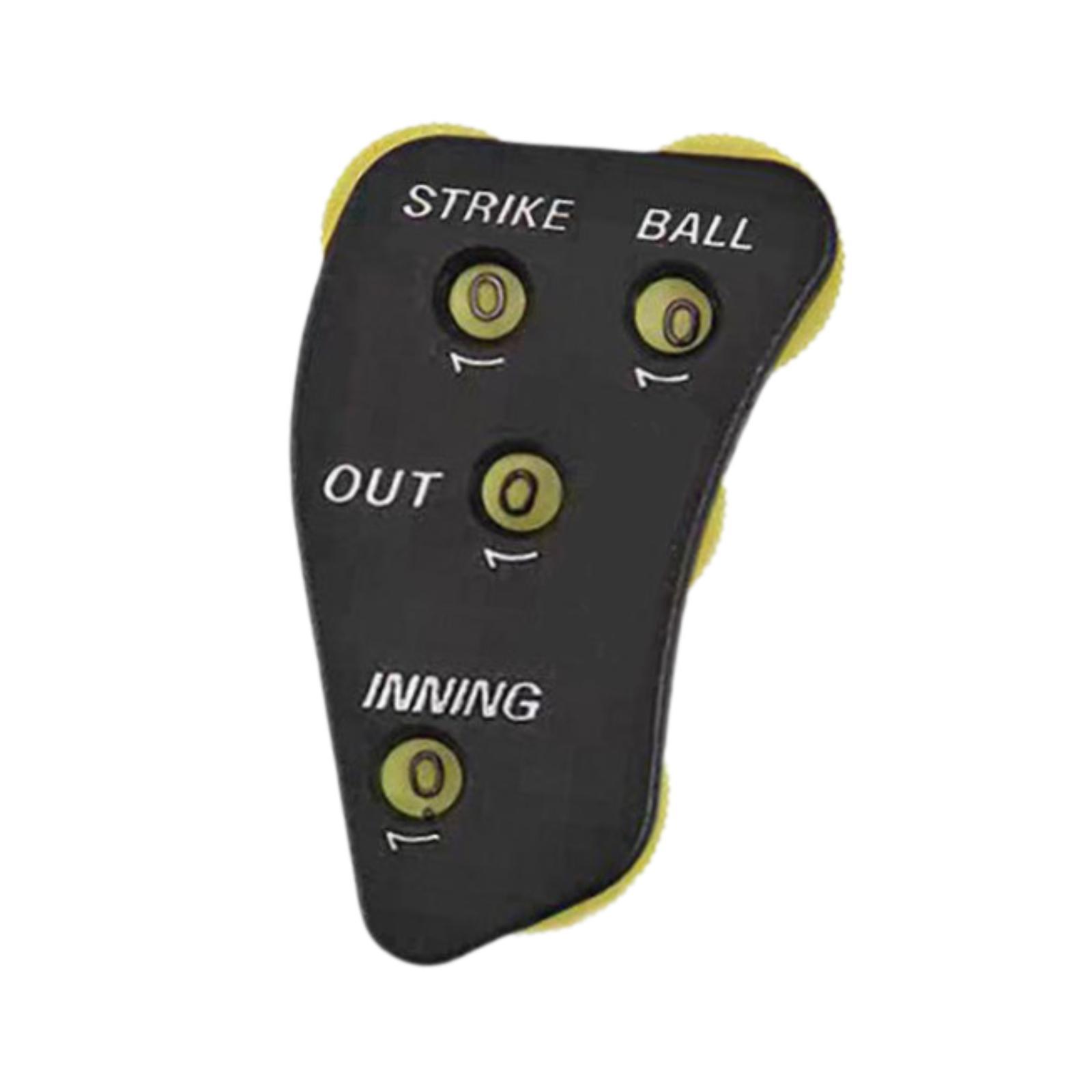 Ioensy - Clicker De Árbitro De Béisbol De 4 Ruedas, Equipo De Fácil Lectura, Indicador De Árbitro, Engranaje