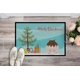 thumbnail image 2 of Felpudo Caroline's Treasures 61 x 91 cm Navideño con Hamster Dzungar, 2 of 6
