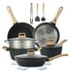 thumbnail image 1 of Juego de utensilios de cocina Anymark, 16 piezas, antiadherentes, con ollas y sartenes, 1 of 3