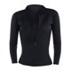 thumbnail image 4 of Chaqueta De Traje De Neopreno Para Mujer, Con Cremallera Frontal, Para Buceo, Natación, XL, Color Negro, 4 of 5