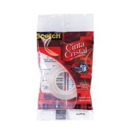 Cinta Adhesiva Cristal Scotch -18Mm X 20Mts-Bolsa