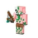 thumbnail image 3 of Minecraft figura 8cm crafting 2-pack-piglin zombie y strider, 3 of 6