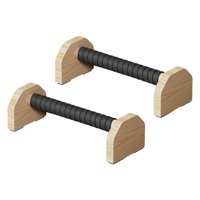Magideal - Barra De Empuje 2X Paralletas Anti Slip Estable Manijas De Flexión Estable Manjas De Empuje De Madera Resistente Para Hombres Ejercicio De Entrenamien 30 Cm