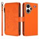 thumbnail image 2 of Funda Cartera Mariposa para [Xiaomi Redmi Note 13 Pro Plus 5G] con Soporte y Cremallera Naranja, 2 of 6