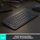 thumbnail image 4 of Teclado Logitech MX Keys Mini inalámbrico iluminado grafito, 4 of 9