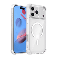 Joigo - Carcasa Antishock Clear Para Iphone 17 Pro Magsafe Blanco