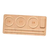 Magideal - Tablero De Cuentas De Joyería, Bandeja De Cuentas, Soporte Para El Día De La Madre, Tablero De Cuentas Reutilizable Para Exhibición De Mamá Para Hacer Tira Larga 285X13Cm