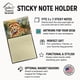 thumbnail image 3 of Dispensador recargable con soporte para notas adhesivas Cheetah Caroline's, 3 of 7