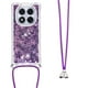 thumbnail image 1 of Funda FOXDOCK para Xiaomi Redmi Note 14 Pro 5G con Cuerda Ajustable, Brillo Líquido, Protección Antigolpes y Lente – Ideal para Regalo, 1 of 6