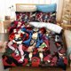 thumbnail image 1 of Tengen Toppa Gurren Lagann Kamina Bedding Set Boys Girls Size Duvet Cover Pillowcase Bed Kids Adult Bed Sheets, 1 of 5