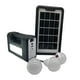 thumbnail image 1 of Kit Solar De Emergencia Recargable Portátil Led + Ampolletas + Panel, 1 of 5