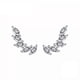 thumbnail image 1 of Aros Mujer Plata Winny Circones Blancos, 1 of 3