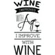 thumbnail image 1 of Decomural I Improve With Wine Alcohol WS-46137, 1 of 2
