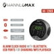 thumbnail image 3 of Radio despertador HANNLOMAX HX-129CR con cargador USB Bluetooth, 3 of 3