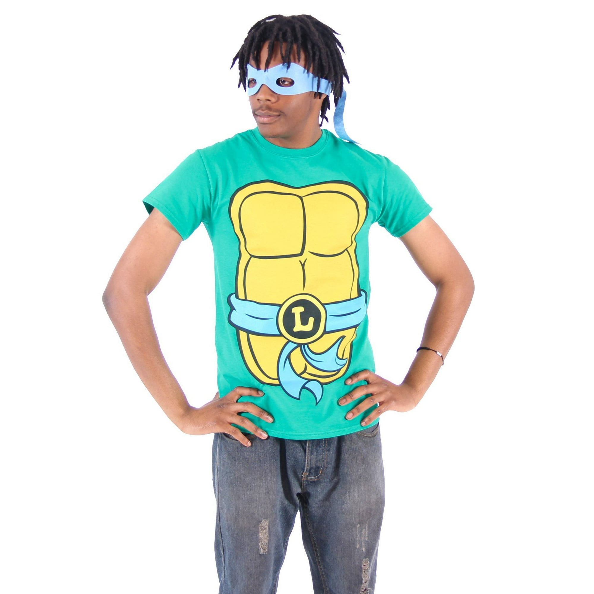 Teenage Mutant Ninja Turtles - Disfraz De Tortugas Ninja Mutantes Adolescentes Tmnt Leonardo Para Adulto