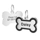 thumbnail image 1 of Personalized Pet ID Tags, Custom Dog Name Tags, Engraved Both Sides Customized Dog Tags For Your Dog Collars, 1 of 3