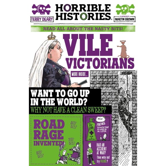 Libro Scholastic Vile Victorians (Horrible Histories)