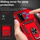 thumbnail image 4 of Estuche GANGXUN para Samsung Galaxy A03S, soporte giratorio 360°, estilo mecánico y magnético, 4 of 5