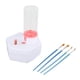 thumbnail image 4 of Pincel Rinser Brush Washer Para Pinturas A Base De Agua Oil Acrylics Painting Pink, 4 of 5