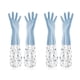 thumbnail image 1 of 2 pares de guantes para lavar platos a prueba de aceite, guantes de limpieza de manga larga, anticaídas, 1 of 5