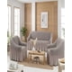 thumbnail image 1 of Juego Fundas Sillon Elastica 3+1+1 Nido Abeja Con Faldon, 1 of 6
