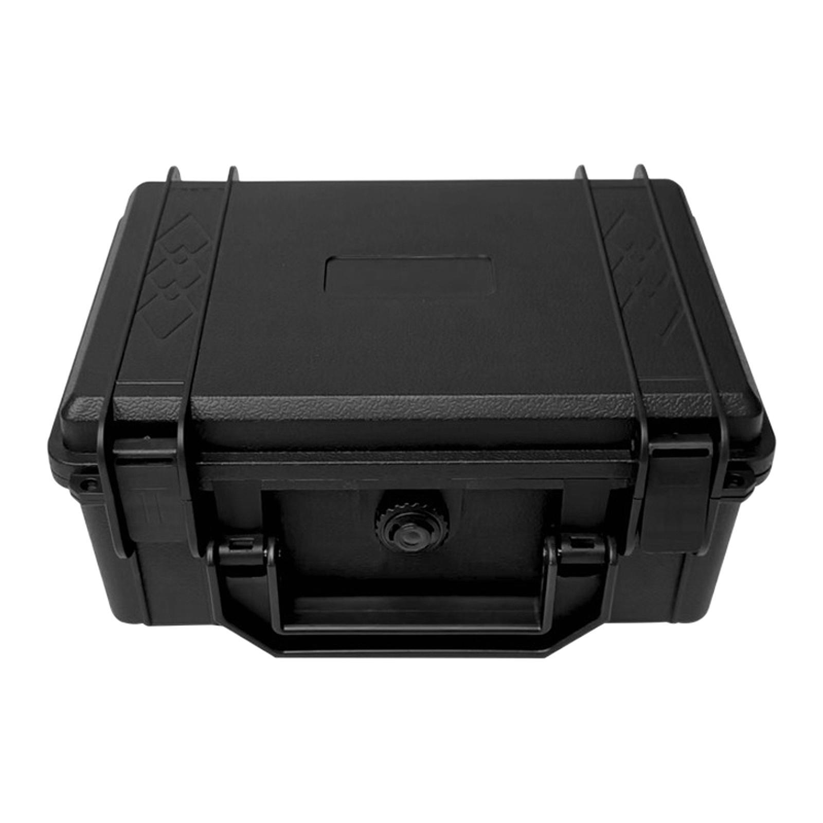 Ioensy - Estuche Rígido Para Almacenamiento, Para El Hogar, Para Viajes, Impermeable, Portátil, Caja De Herramientas, 28 Cm X 24,3 Cm X 13,1 Cm