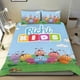 thumbnail image 1 of Bichikids Conjunto de sábanas temático, trío de piezas, cómodo y amigable con la piel, diseño único, regalo de decoración para el hogar para familiares, amigos y fans,135cm *200cm, 1 of 6