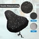 thumbnail image 2 of Miruchertter Funda para asiento de bicicleta impermeable, 2 piezas, funda para sillín de bici con cordón, protector contra lluvia y polvo, 2 of 7