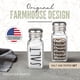 thumbnail image 2 of Set de saleros y pimenteros transparentes Brighter Barns Modern, 2 of 3