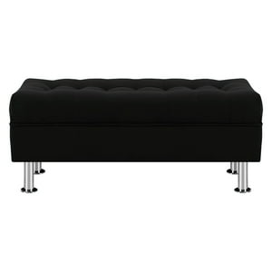 Bodevir - Banqueta Lisboa 2C Felpa 12 Negro