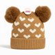 thumbnail image 2 of Gorro Invierno Infantil De Lana Diseño Corazones Unisex, 2 of 3