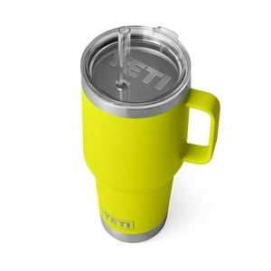 Taza Yeti Rambler De 1 Litro Con Tapa De Pajita De Acero Inoxidable Con Aislamiento Al Vacío