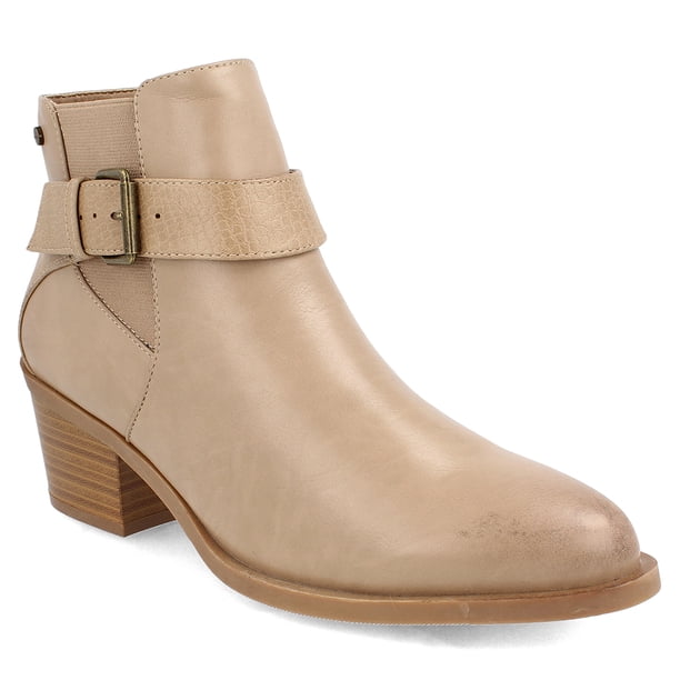 BOTÍN TEXANO MUJER BATA LITYA TAUPE