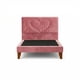 thumbnail image 5 of Cama Plaza y Media Corazón Palo Rosa Base + Colchón Mery Design Excellence Plus, 5 of 9