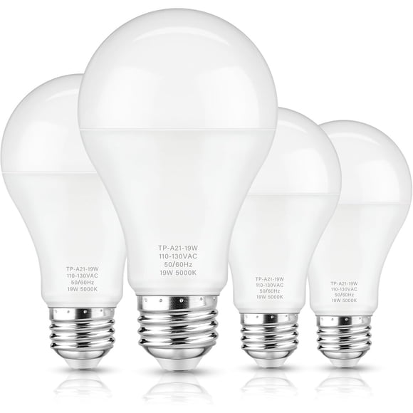 Ampolleta LED Maylaywood A21 19W 150W Eq 5000K E26 2600 lm 4 un