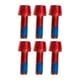 thumbnail image 1 of 6x Kit De Tornillos De Vástago De Bicicleta Tornillo De Freno De Disco De Bicicleta Para Reparación De Ciclismo Rojo, 1 of 3