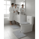 thumbnail image 3 of Juego Alfombra Baño 3 Piezas Diseño Mármol Premium #1, 3 of 3