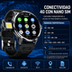 thumbnail image 4 of UBABAI LTE Smartwatch Android 10 4G con SIM Nano, Reloj Inteligente AMOLED 1.6" 480x480, Llamadas Independientes, WiFi, GPS, Cámara Giratoria 180°, Google Play, 4GB RAM 64GB ROM, 4 of 10