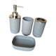 thumbnail image 2 of Juego De 4 Accesorios De Baño Con Dispensador De Loción Para Baño De Hotel, Color Gris, 2 of 5