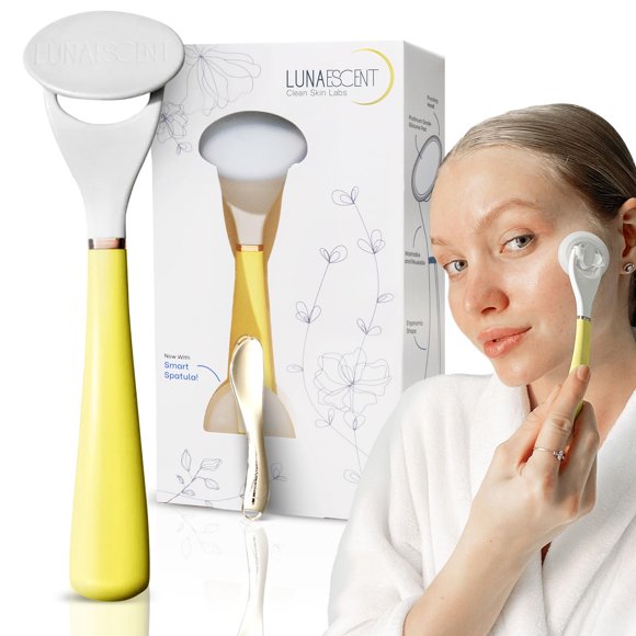 Herramienta de Belleza LUNAESCENT Aplicador de Suero con Espátula